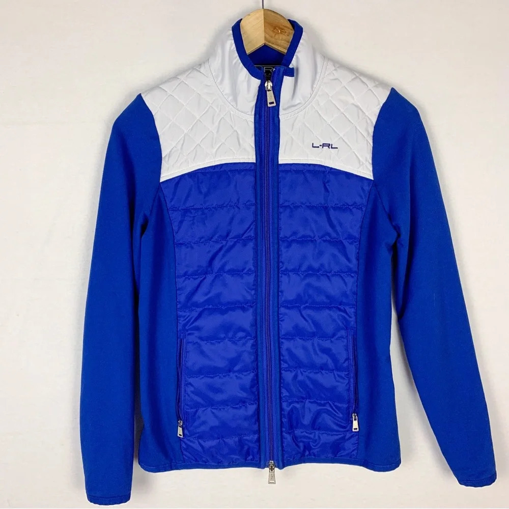 Ralph Lauren Active Blue Quilted Jacket